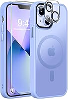 Vista 64 de MOCCA - Funda magnética resistente para iPhone 11 de 6.1 pulgadas, compatible con MagSafe, protector de pantalla de vidrio + protector de lente