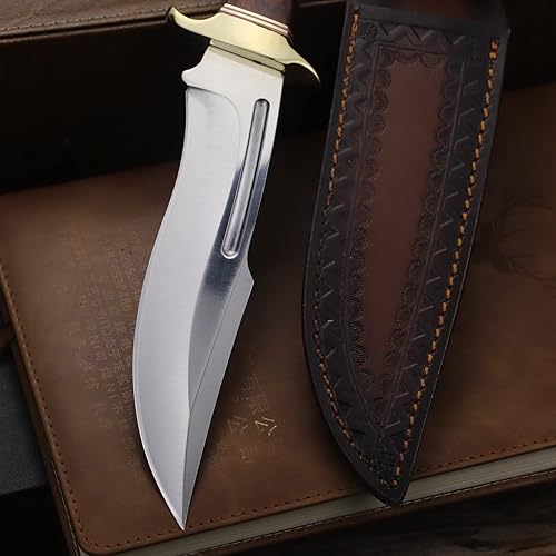 Miniatura 4 de WPKOPYA (DeHong-78 Cuchillo de caza, cuchillo táctico, cuchillo de hoja fija con funda