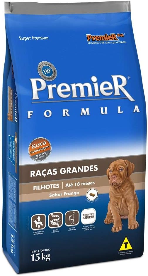 Ração PremieR Formula Cães Filhotes Porte Grande & Gigante