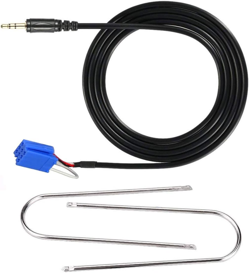 GeekerChip Aux Input Adapter Cable MP3 player audio device For Punto Evo/Fiat Qubo and 500/Lancia Ypsilon