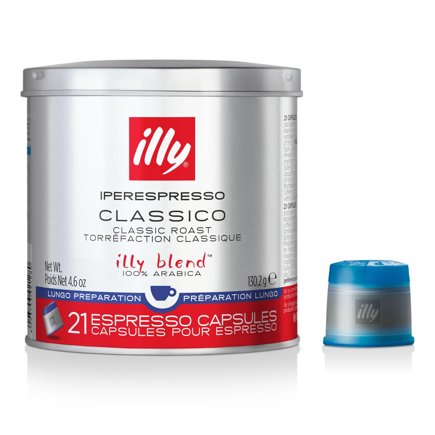Illy iperEspresso capsules - 21 Count Capsules per Can - Parent