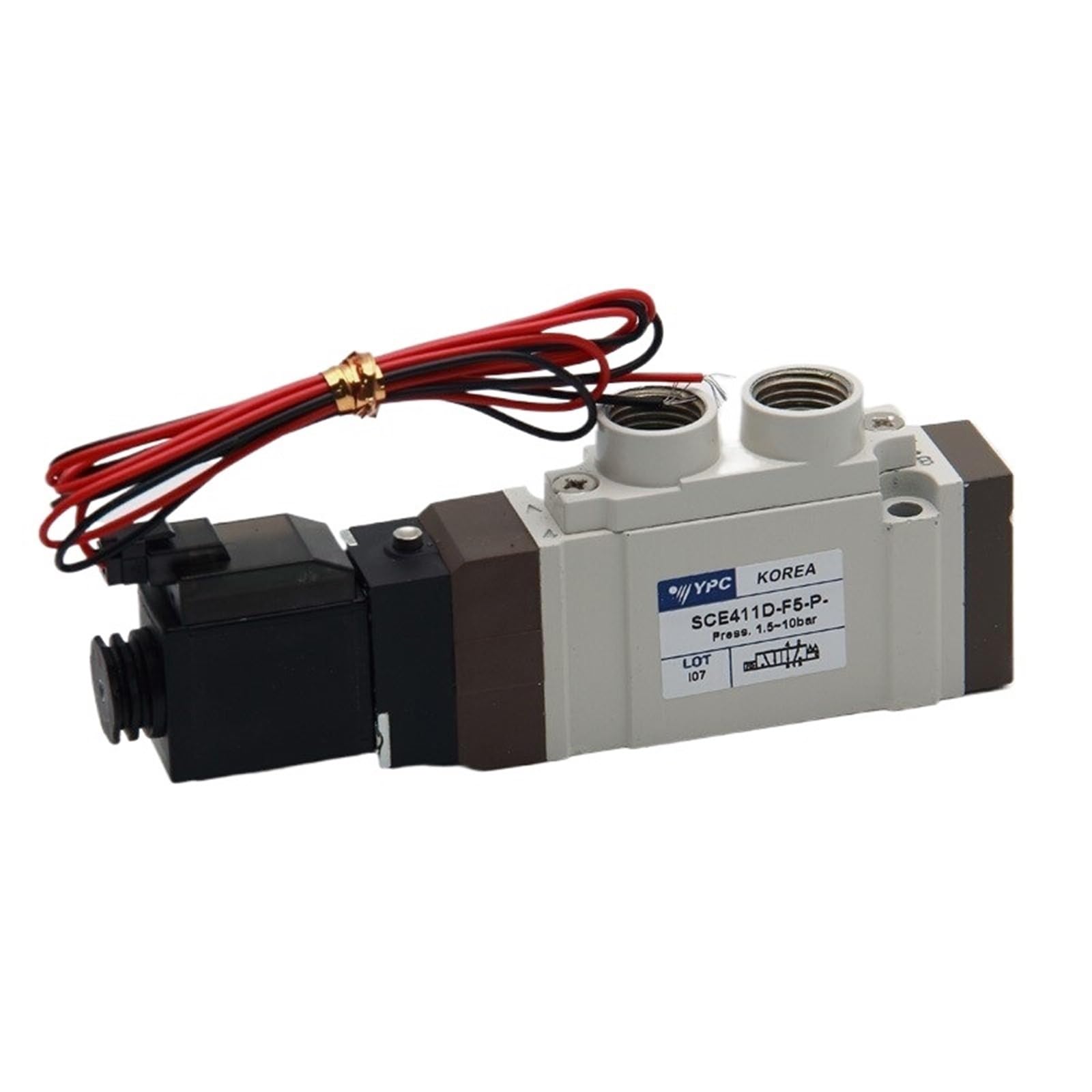 Électrovanne pneumatique SCE411D-F5-P pour rénover un circuit d'automatisation