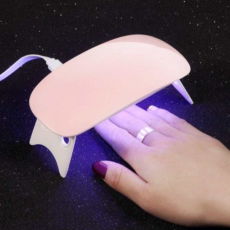 Quick Drying Small Phototherapy Machine Nail Art Machine Nail Art Lamp Nail Art Baking Lamp (D Unified Size) - Image 3