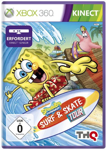 Sponge Bob Surf & Skate Tour (Kinect erforderlich) - [Xbox 360]