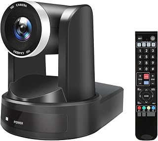 20X Zoom PTZ Camera, 1080P HD 60FPS Optical Video Camera Stream Webcam, com HDMI IP SDI POE Interface, para transmissão ao vivo de ensino on-line(#2)
