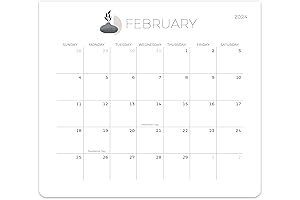 2023-2024 Monthly Abstract Large Fridge Magnetic Calendar For Easy Planning Perfect