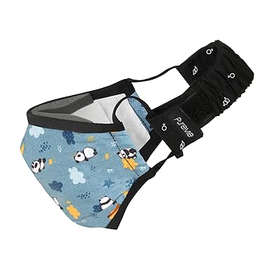 PureMe Kids Cotton Reusable N95 Mask (Pack of 1, 2 Filters and Headband)