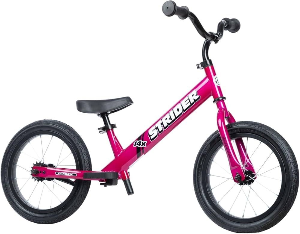 STRIDER 14x ピンク 子供用自転車 Amazon.com: Strider 14x, Funky