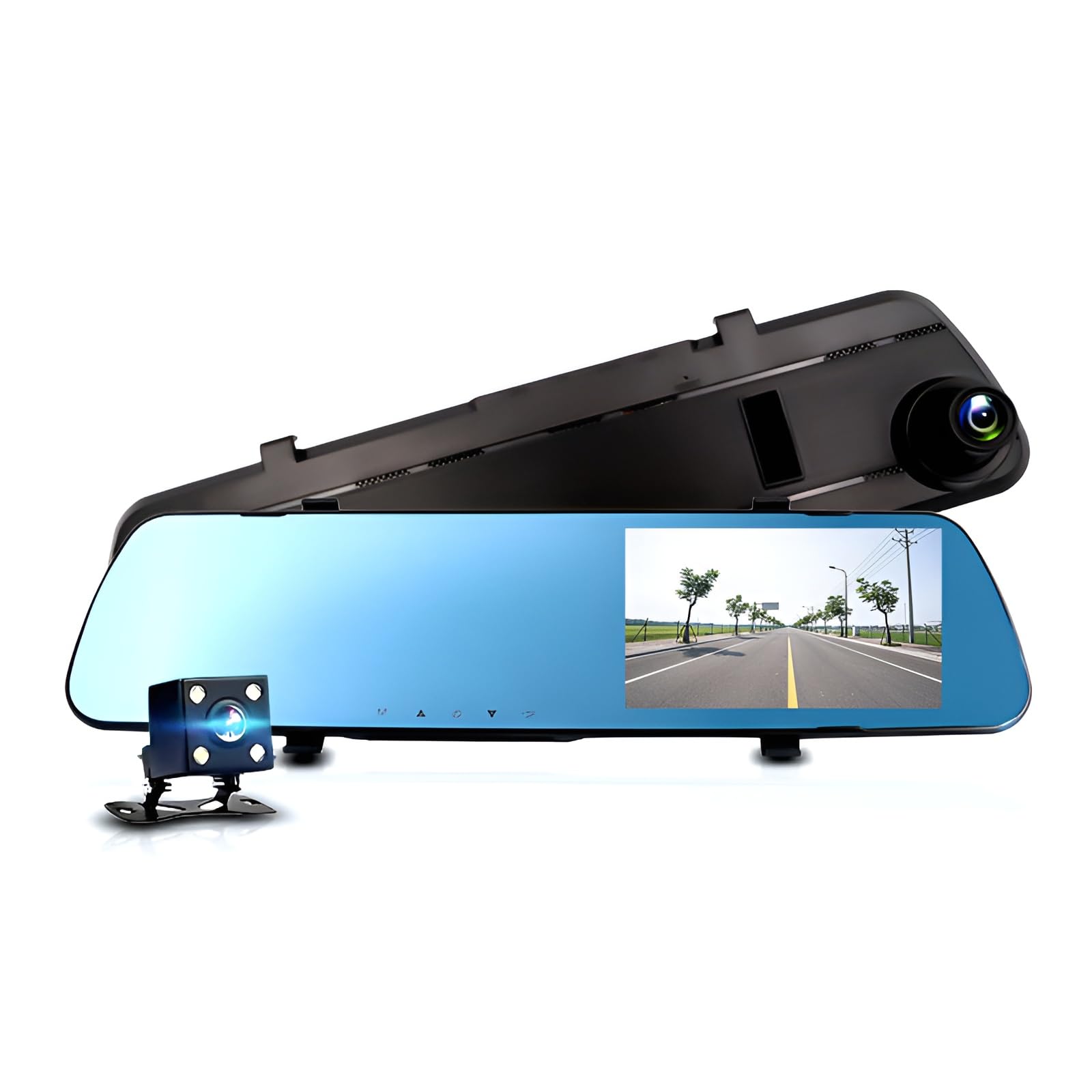 Amazon.co.jp: [Lubiling] ドライブレコーダー ミラー型【2025