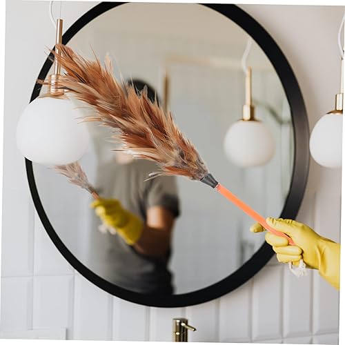 Miniatura 7 de Plumero de mano, 4 piezas, limpieza de silla de montar y cama lavable, herramientas prácticas para teclado, trapeadores, barredora, suministros para