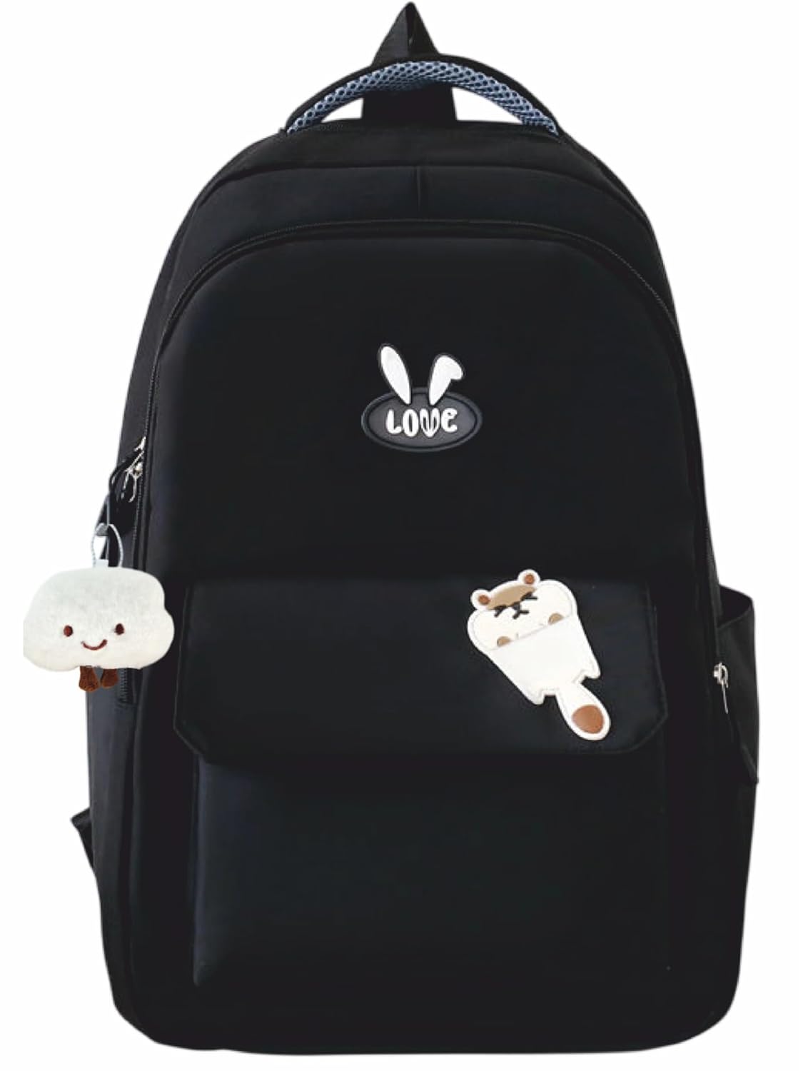 Tinytot 30 Litre Japanese Korean Style School Bag Water-Resistant Laptop & Travel Backpack – Unisex Large 18 Inches Multipurpose Student Backpack for Boys & Girls, Men & Women