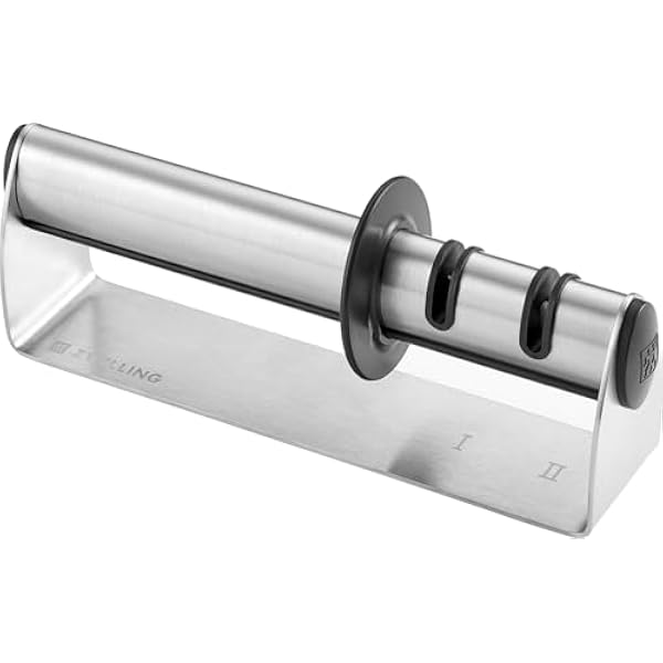 ZWILLING Twin Sharp ostrzałka do noży 20 x 5 x 5 cm stal nierdzewna srebrna