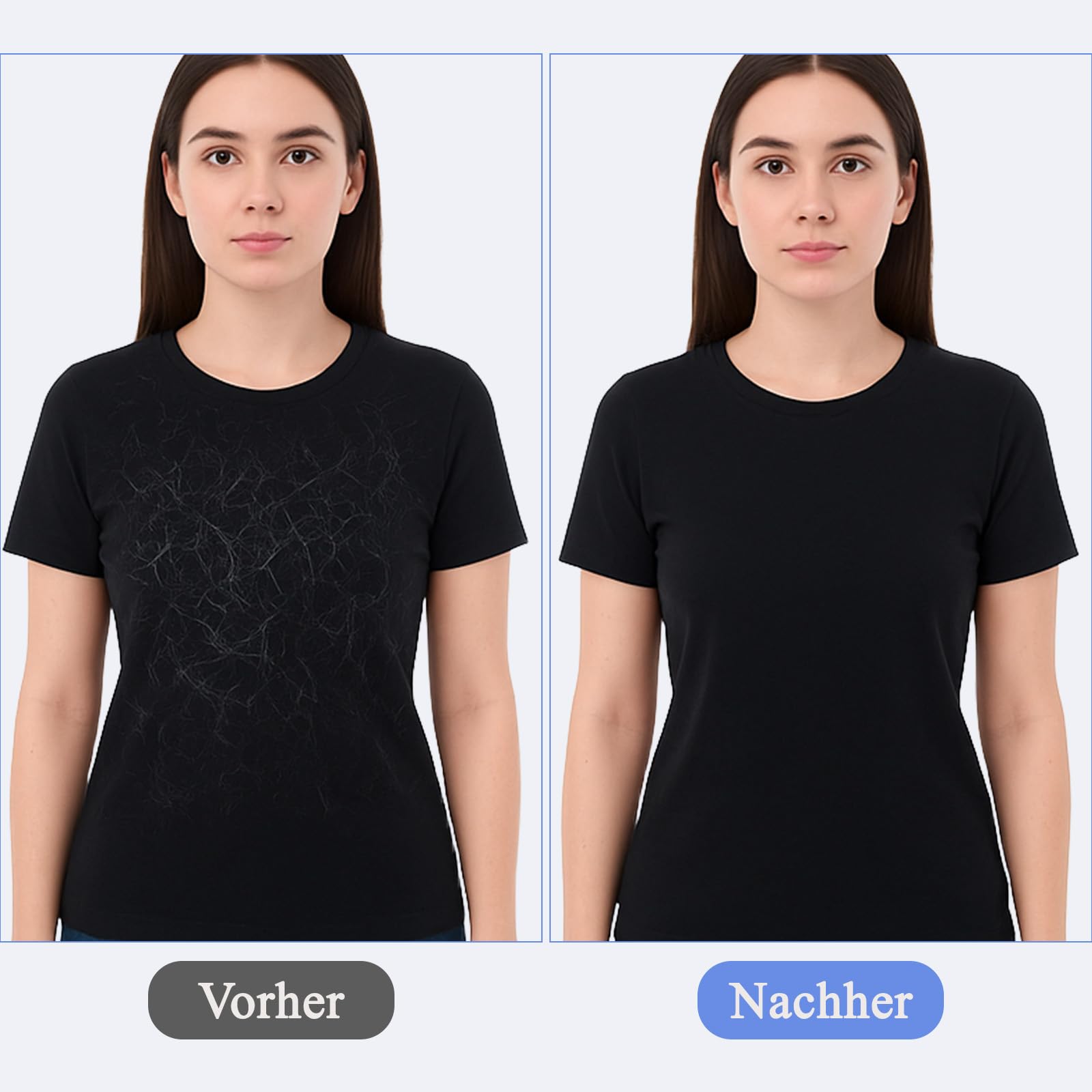 Boules Anti Poils pour Machine à Laver, 12 Boules Réutilisables Pour Linge Sans Poils et Sans Plis, Nettoie Linge et Entretient l'Appareil (Bleu) - 2