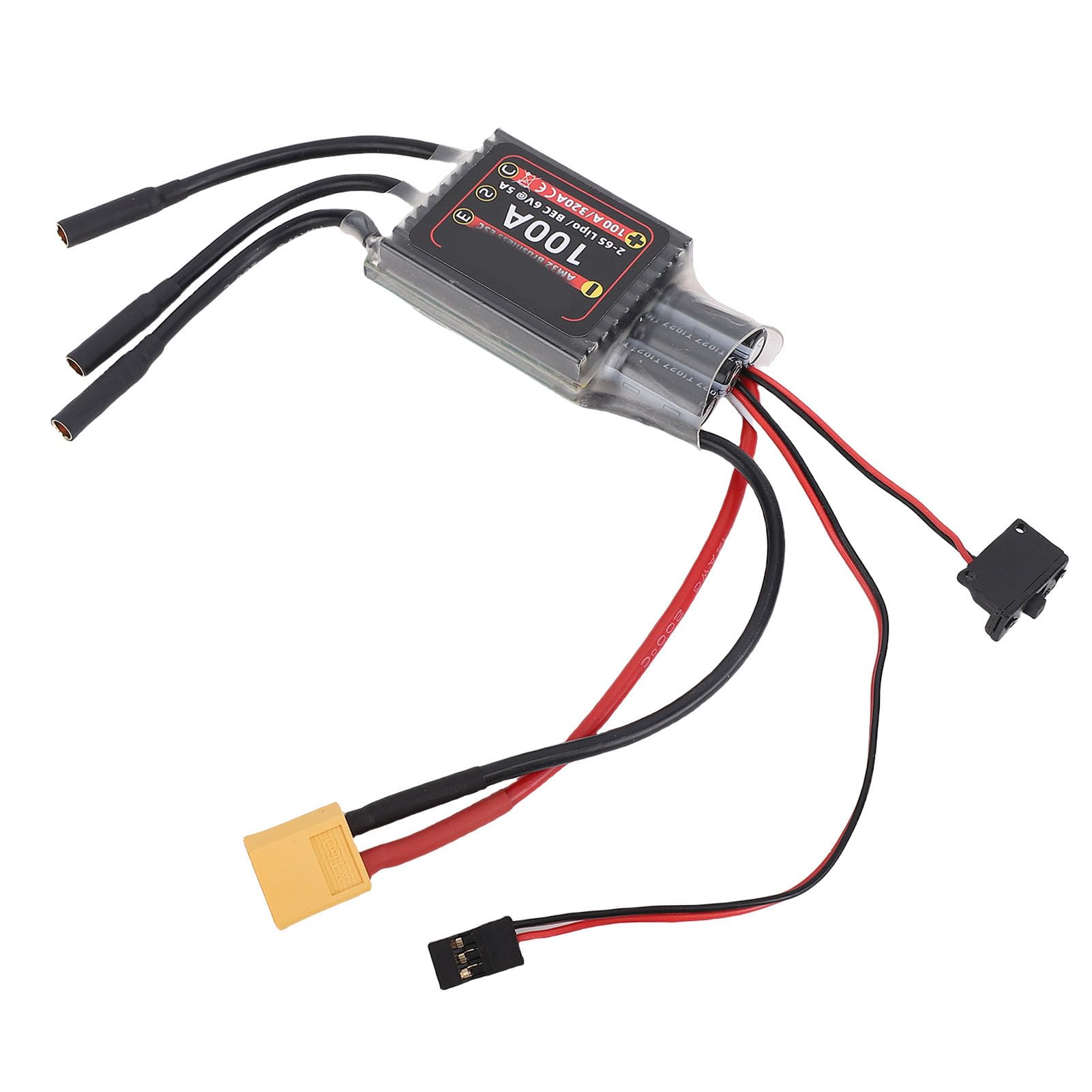 YUYTE Regulator Obrotów 100A Brushless ESC do Silników Outrunner 3532 3542,