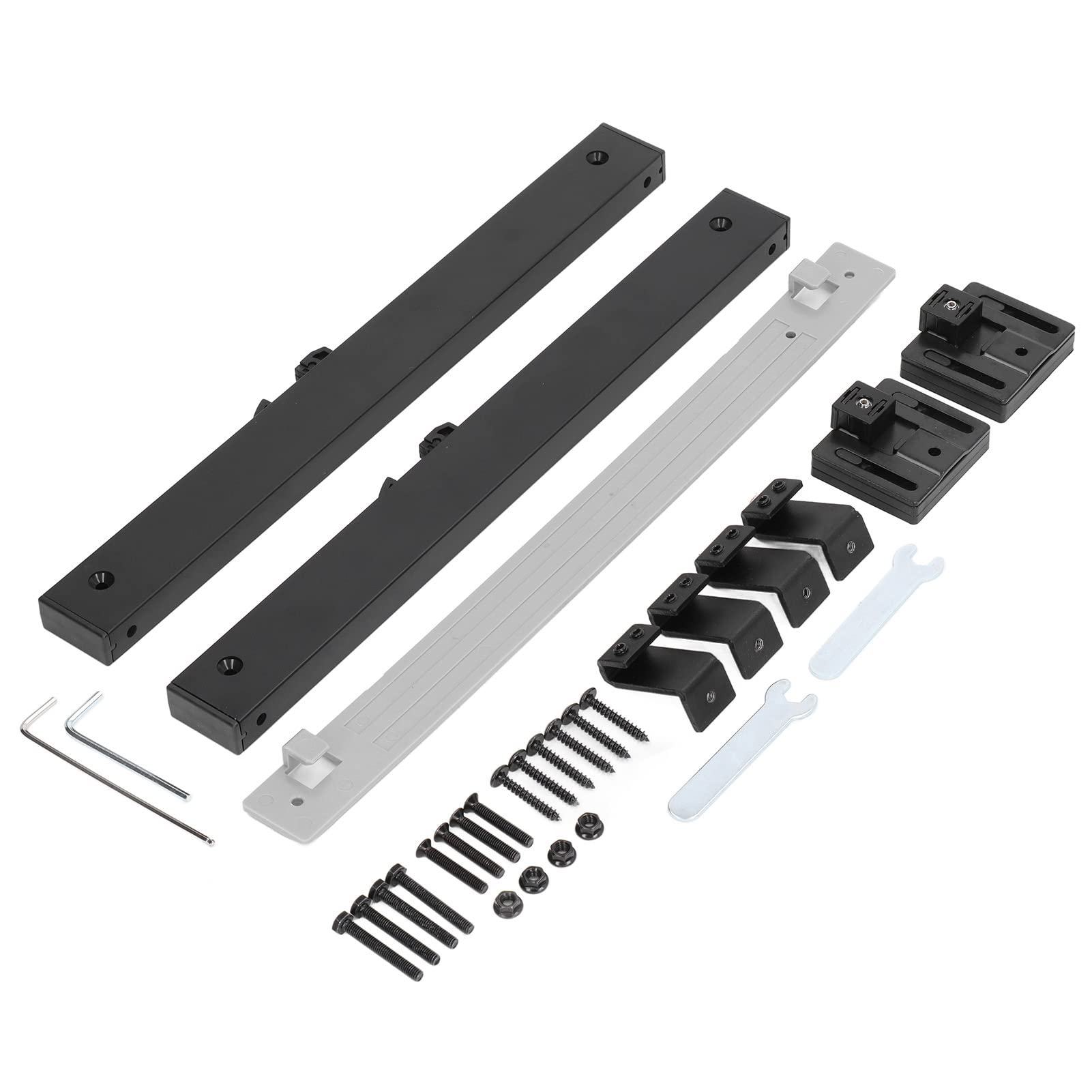 2 szt. Drzwi do stodoły Mechanizm miękkiego zamykania Amortyzator sprężynowy 120-240lbs Bez otworów Zestaw sprzętu do drzwi przesuwnych do stodoły Regulowany ogranicznik do drzwi do magazynu domowego