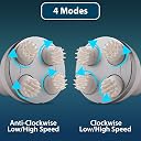 Mantra Impex Hair Scalp Rechargeable Electric Head Kneading Massager 4 Speed Modes Handheld Portable Head Scratcher Massager for Hair Growth Full Body Pain Relief Deep Clean & Stress Relax gallery image