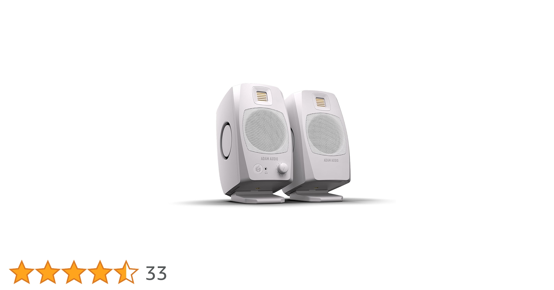 ADAM AUDIO D3V アクティブデスクトップモニター ホワイト ほぼ新品 Amazon.co.jp: ADAM Audio D3V ペア White アクティブ モニター