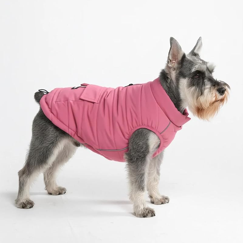 Casaco de Inverno para Cães Spark Paws com Forro de Fleece e Ajuste Regulável DW221092