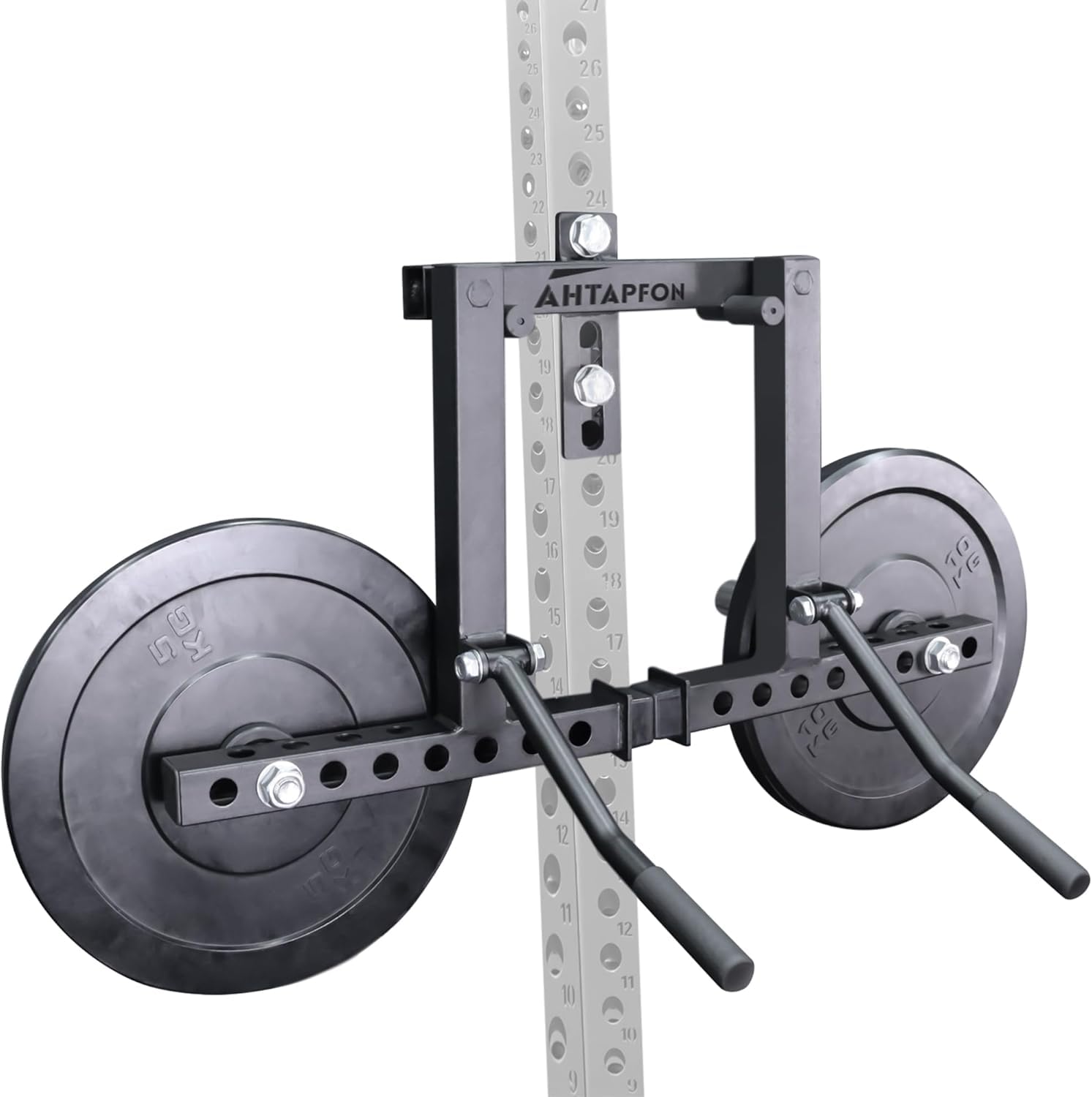 AHTAPFON Lateral Raise Attachment for Power Rack Attachment,Standing Lateral Raise Machine,Upper Body Strength Training Equipment for Home Gym