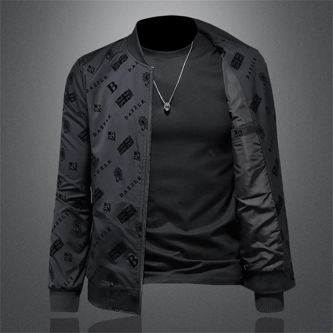 Men's Korean Style Slim Fit Jacket Bomber Jacket Korean Men Clothing