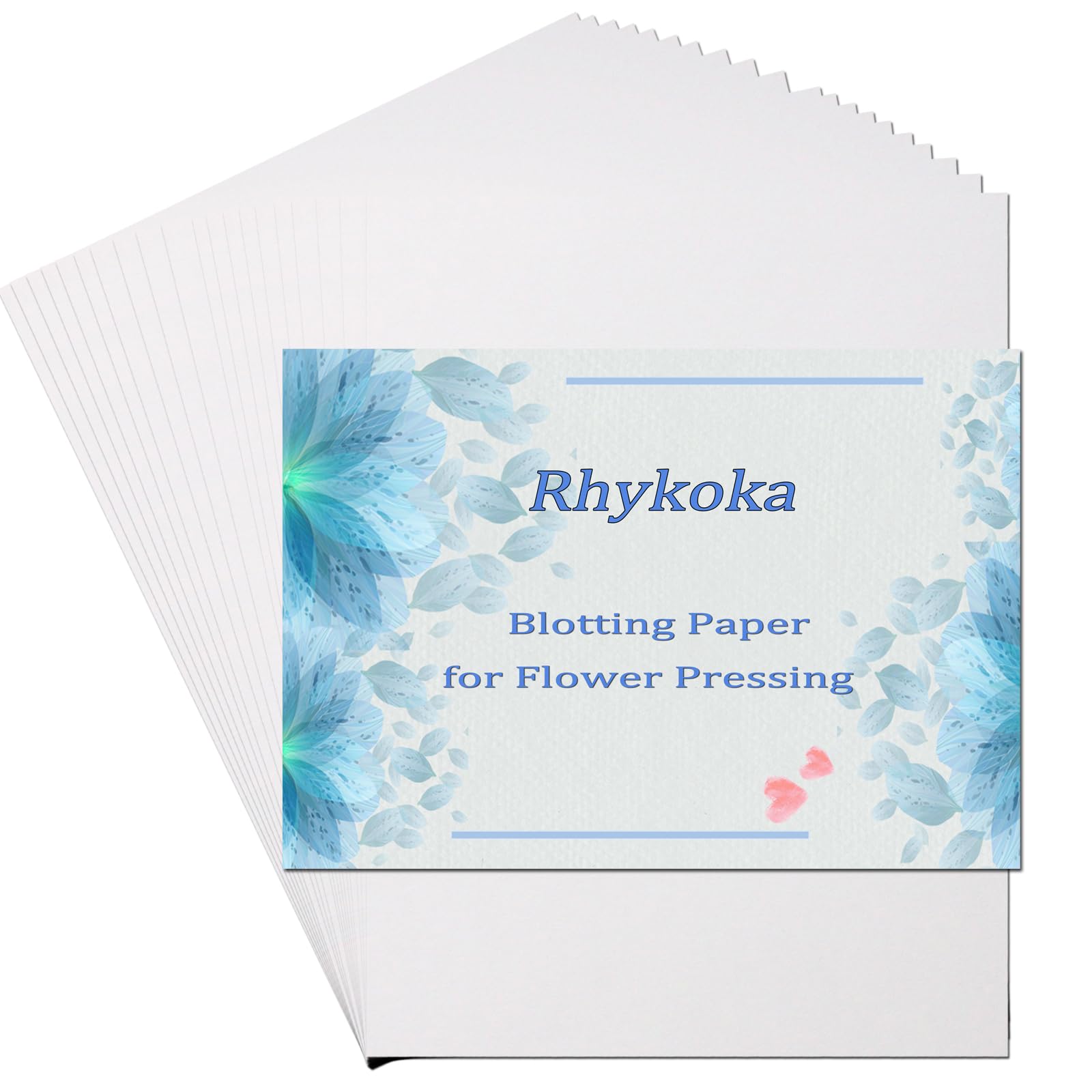 Lot de 20 feuilles de papier buvard pour presse à fleurs, 20 x 26 cm, très absorbant et réutilisable