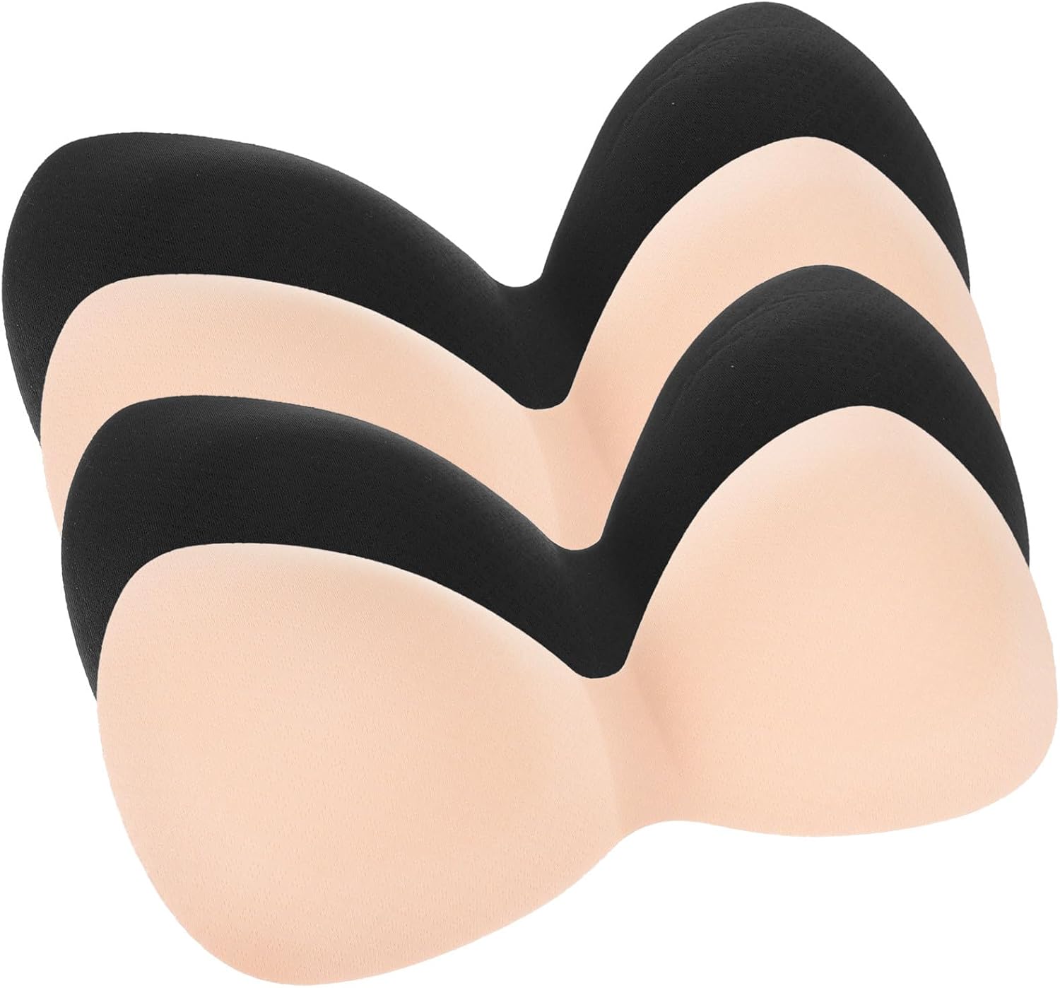 Sports Bra Inserts Pads 4pcs Chinlon Removable Bra Cup Pads