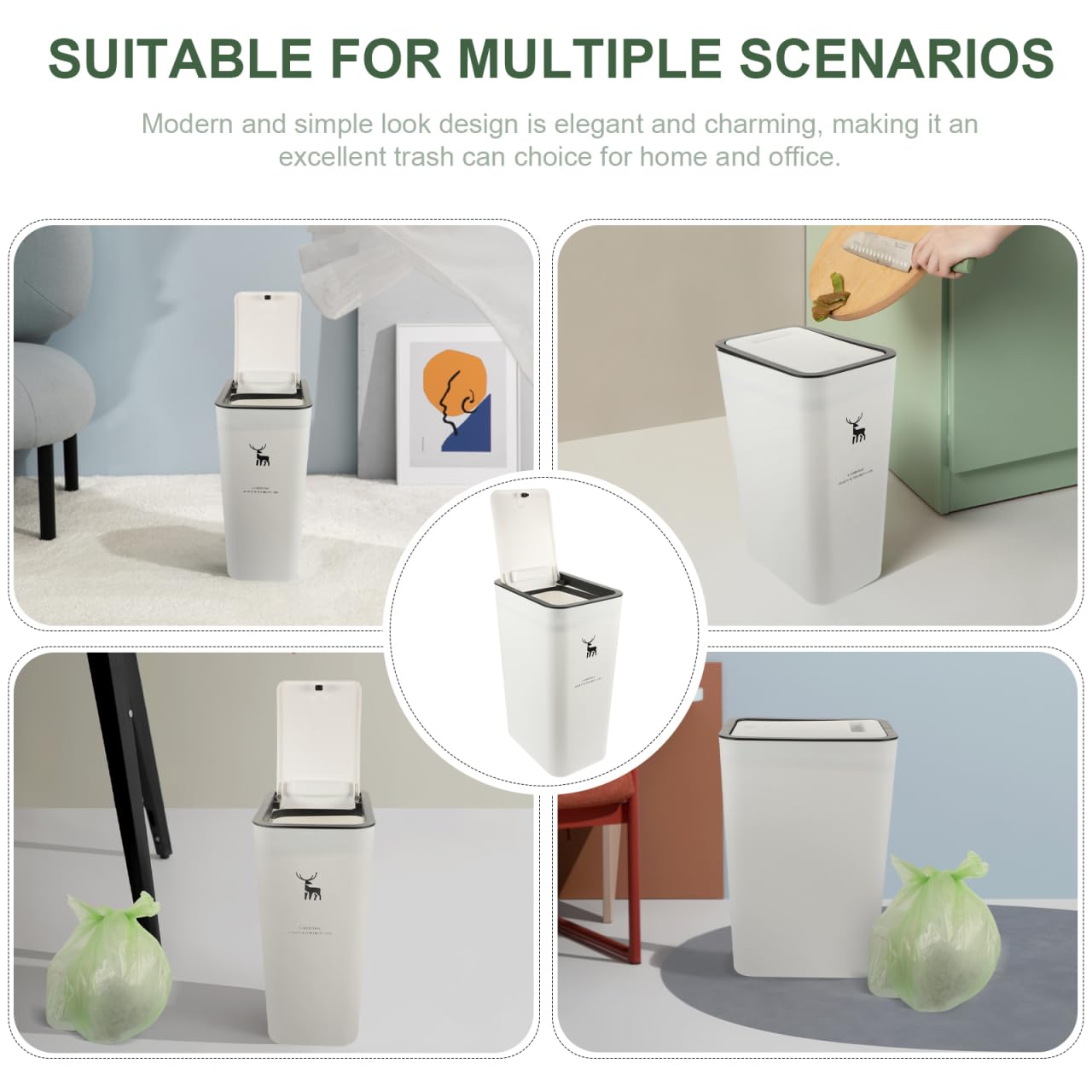 Alipis Poubelle De Voiture Pliable Bacs De Rangement En Plastique Poubelle Pliable Bac De