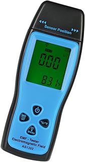 Daseey Handheld Mini Digital LCD EMF Tester Electromagnetic Field Radiation Detector Meter Dosimeter Tester Counter