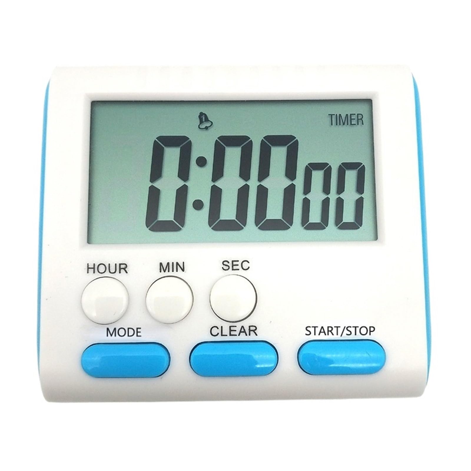 TRDEWR Multifunctional Kitchen Timer Alarm Clock Home Cooking Practical Supplies Cook Food Tools Accessories Clear Display(Blue)