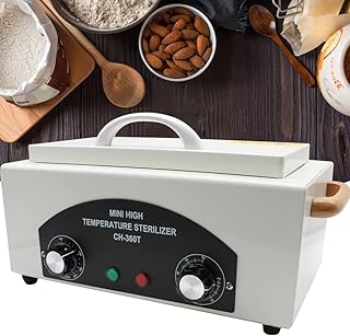 Desinfektionsschrank 220V 300w Sterilisator, 220 Celsius Sterilisationsgerät Heißluftsterilisator, Hohe Temperatur Desinfektion Schrank, für Fußpflege Tattoo Nagelstudio Desinfekti