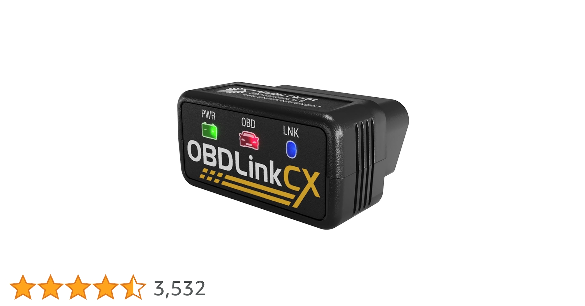 OBDLink CX OBD-II BLE アダプター OBDLink® CX - Bluetooth 5.1 BLE OBD2 Adapter For BimmerCode