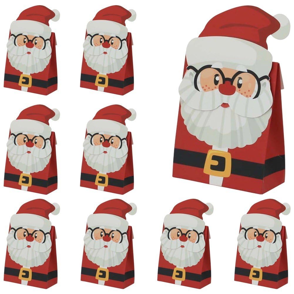 Boîtes à dragées de Noël en papier pour petits cadeaux raffinés