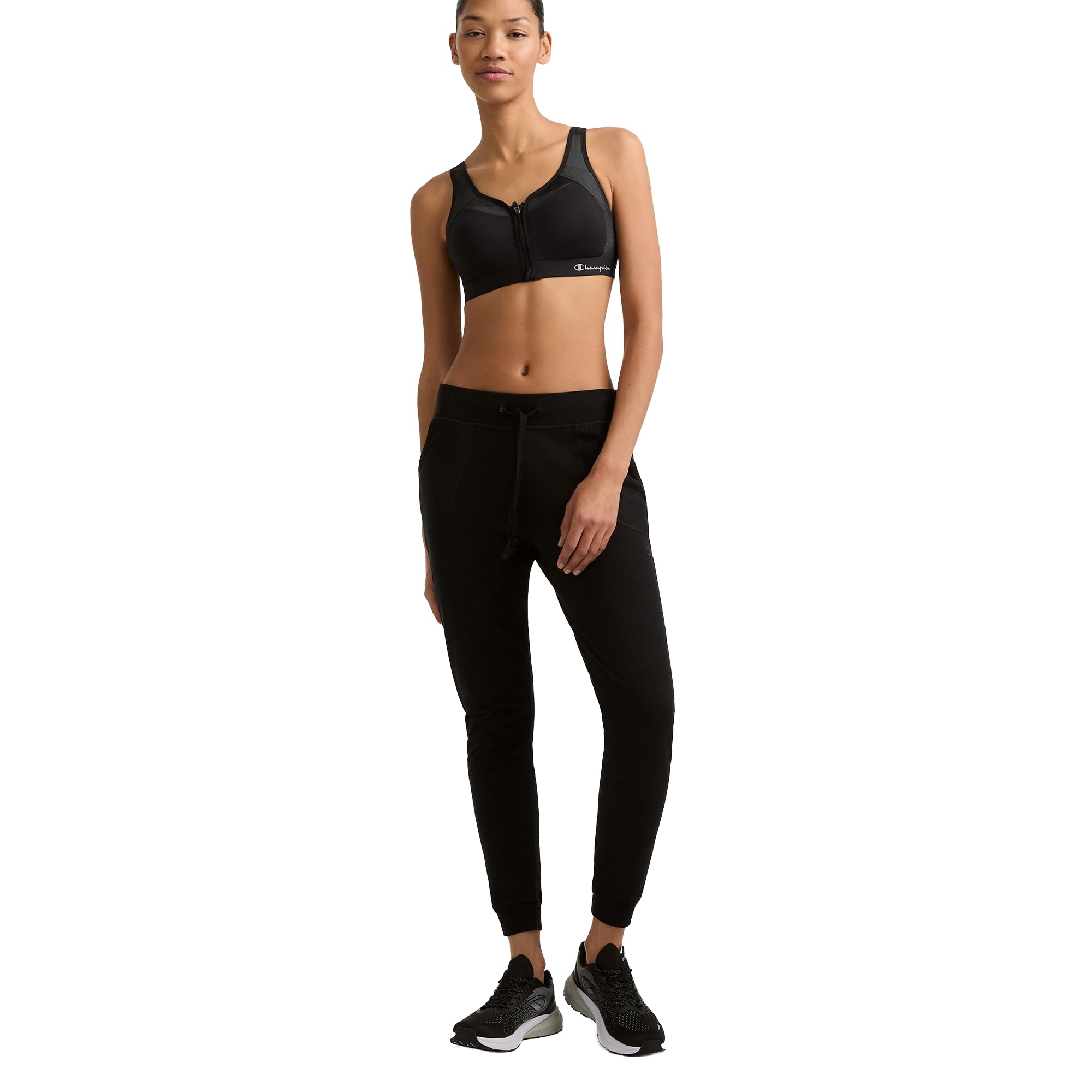 Champion Zip con Controllo del Movimento Reggiseno Sportivo Donna (Pacco da 1)