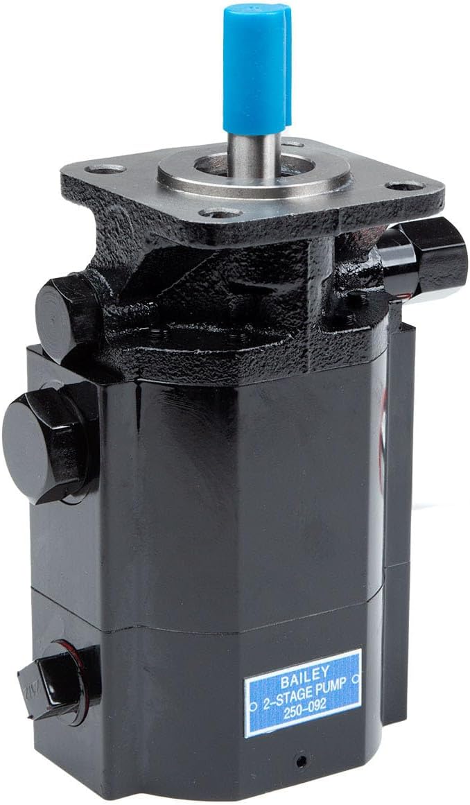 Chief Two-Stage Hydraulic Pump โ 16 GPM, 3045 PSI, 4000 RPM โ 1" Inlet & 1/2" NPT Outlet Ports โ 4-Bolt Flange Mount, 1/2" keyed shaft x 1.5" Drive Shaft โ Part Number 250094