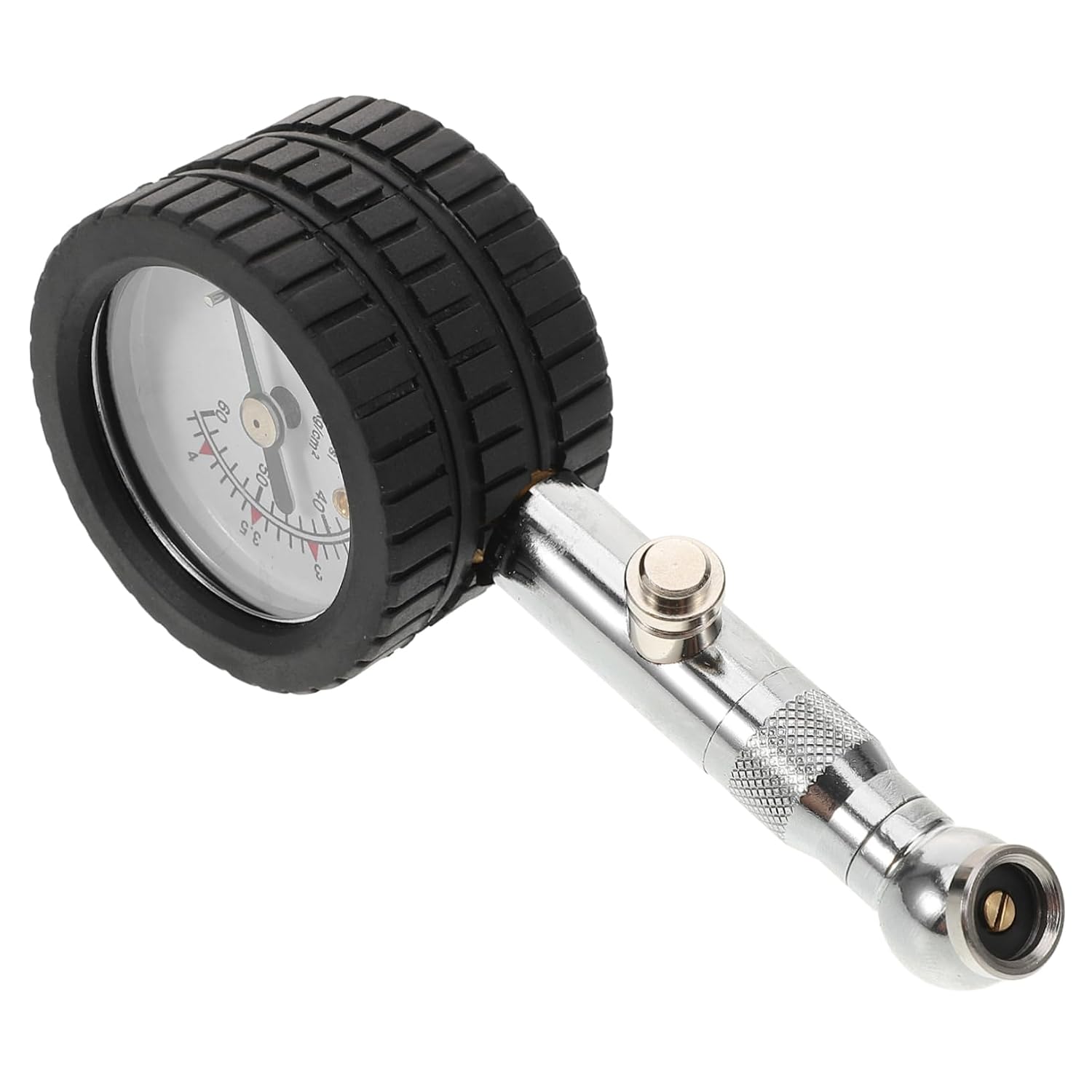 Mechanical Tire Pressure Gauge Accurate Dial Tire Pressure Tester for Cars and Trucks Easy to Read Non-Slip Grip Essential Tool for Safe Driving