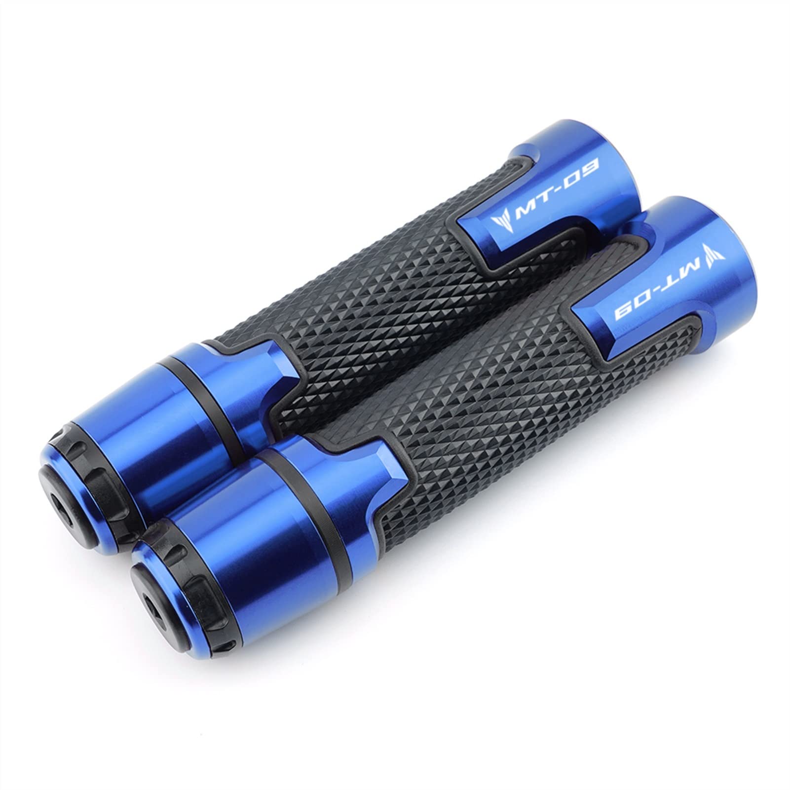 Poignées de guidon moto 22mm anti-glisse contre les vibrations MT09