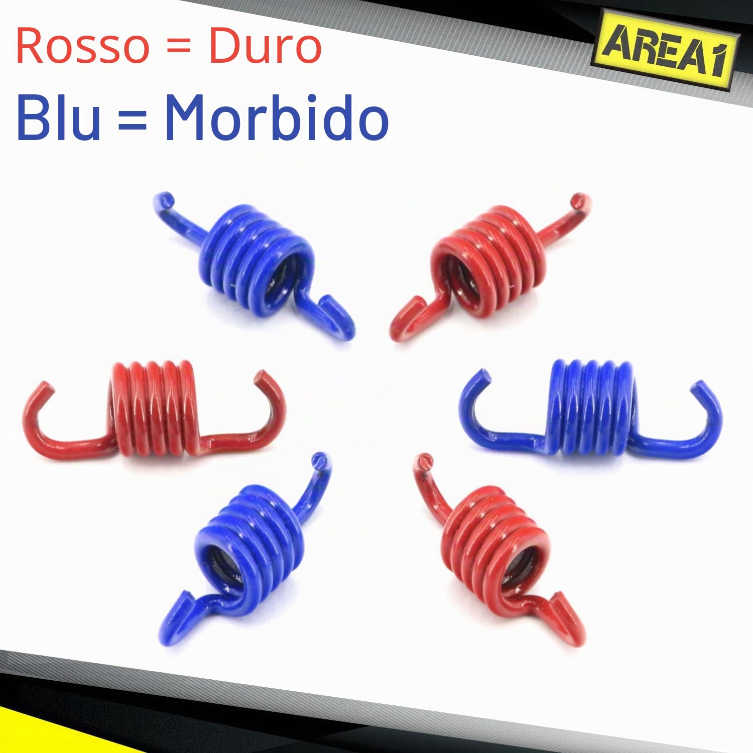Area1 Frizione Tuning Regolabile 110 mm per Scooter 50cc 2T – Compatibile con ATU Explorer, AGM, Nova Motors, GT Union, Longjia, Mawi, RS, Ultima, Sprint, Tauris, Benero, TNG, MuZ, Forstinger