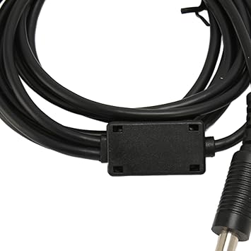 Fits David Clark Aviation Headset Cable 6.6ft, Aviation Headset Replacement Cable for David Clark AVCOMM Dual GA Plug Aviation Headphone