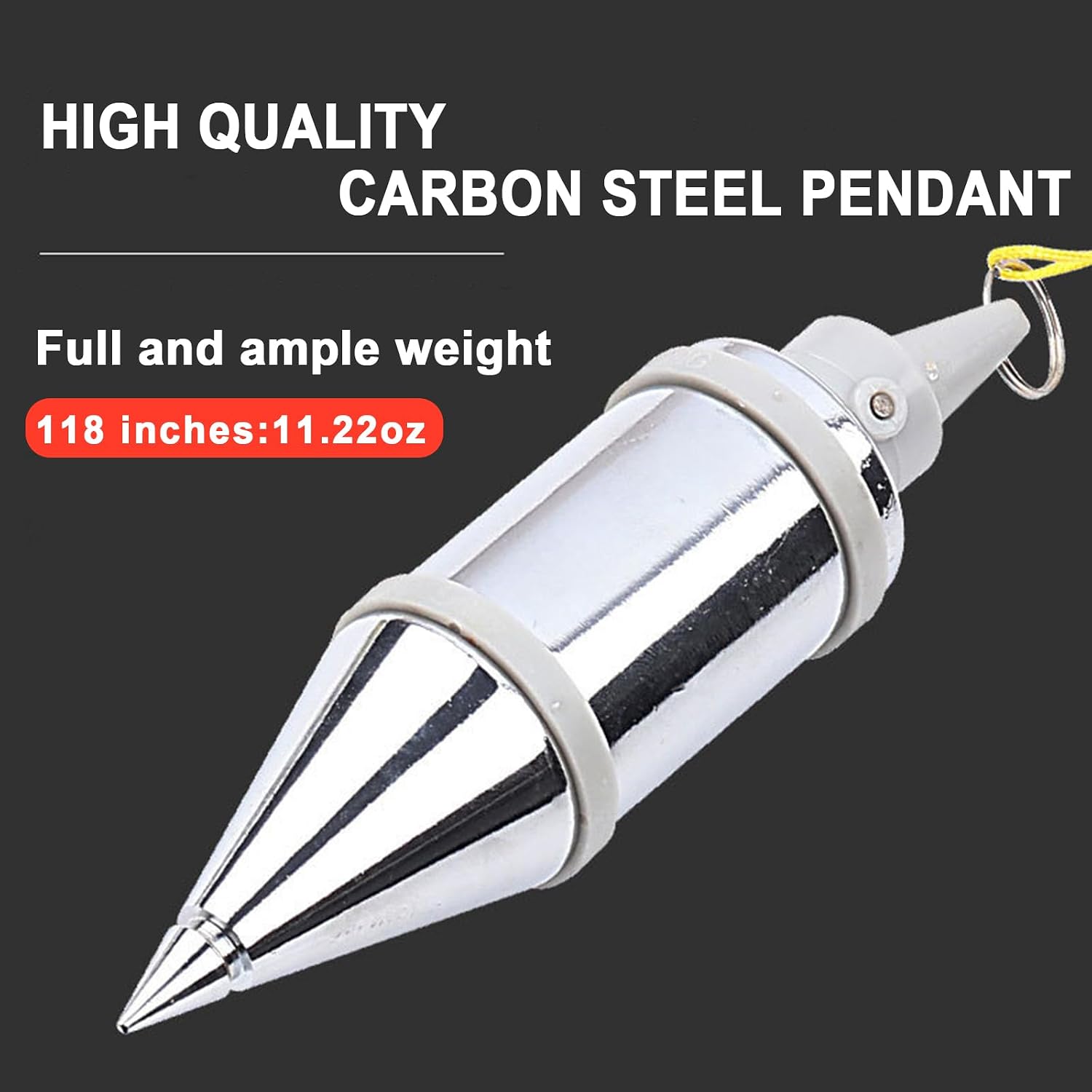 Plumb Bob Magnetic -10.58 oz Plumb Rite for ADAS Calibration Construction Home Decoration Woodworking Vertical Alignment Measuring Tool with Adjustable Flexible Line Hammer