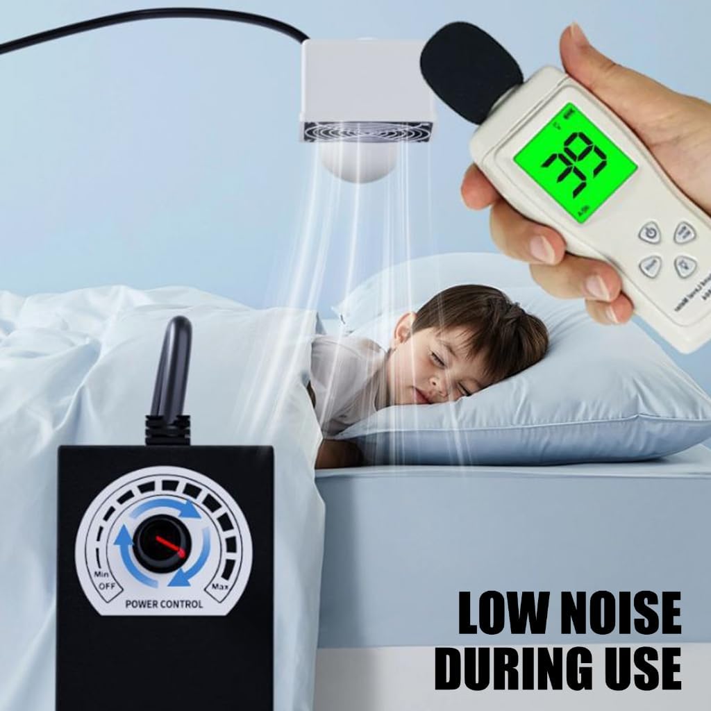 DAYnagh High Speed 12V Exhaust Fan With 50mm/63mm/75mm Duct Size, Low Noise With 5190RPM Speed For Quick Fumes Evacuation Air Intake and Exhaust (Duct Φ75mm)