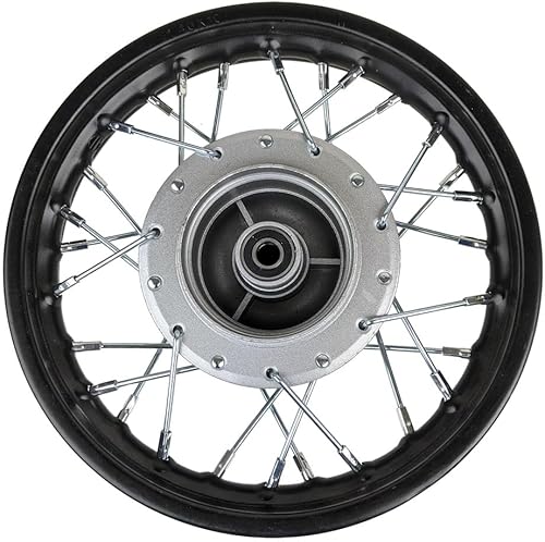 Miniatura 10 de Conjunto de llanta de rueda trasera delantera de 10 pulgadas, 0.472 in, 50 cc, 70 cc, 90 cc, 110 cc, Dirt Pit Pro Trail Bike CRF50 DRZ70 PW50 BBR50