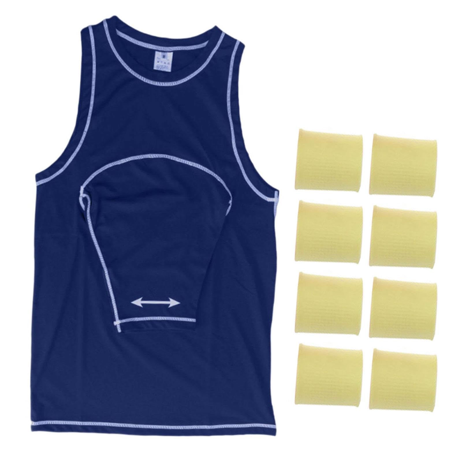 1 Pezzo Gilet Swing Pratica Golf Allenamento Correzione Postura Movimento Poliestere Traspirante Adatto per Giocatori Principianti Regalo Sportivo