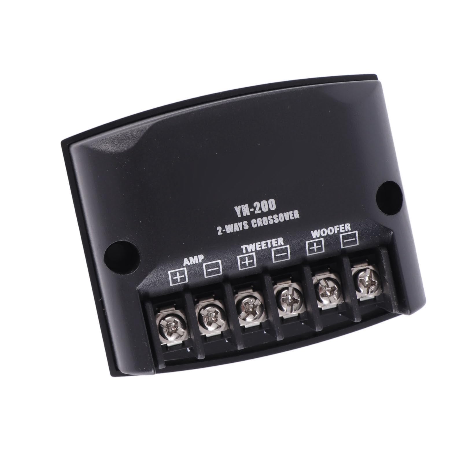 2 Filtros de Vías para Altavoces de Coche Condensadores de Alta Frecuencia Audio Negro para de Sonido Automotriz