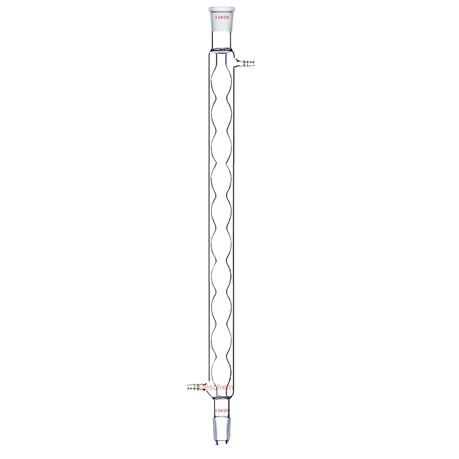 Condensor Orgo Lab Lab Glassware Laboy Glass Allihn Condenser Reflux For Soxhlet Extractor ...