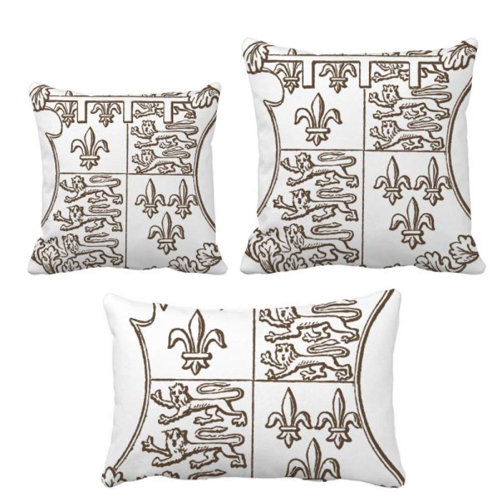Housse de coussin feuille de lion noir et blanc DIYthinker 45x45 cm