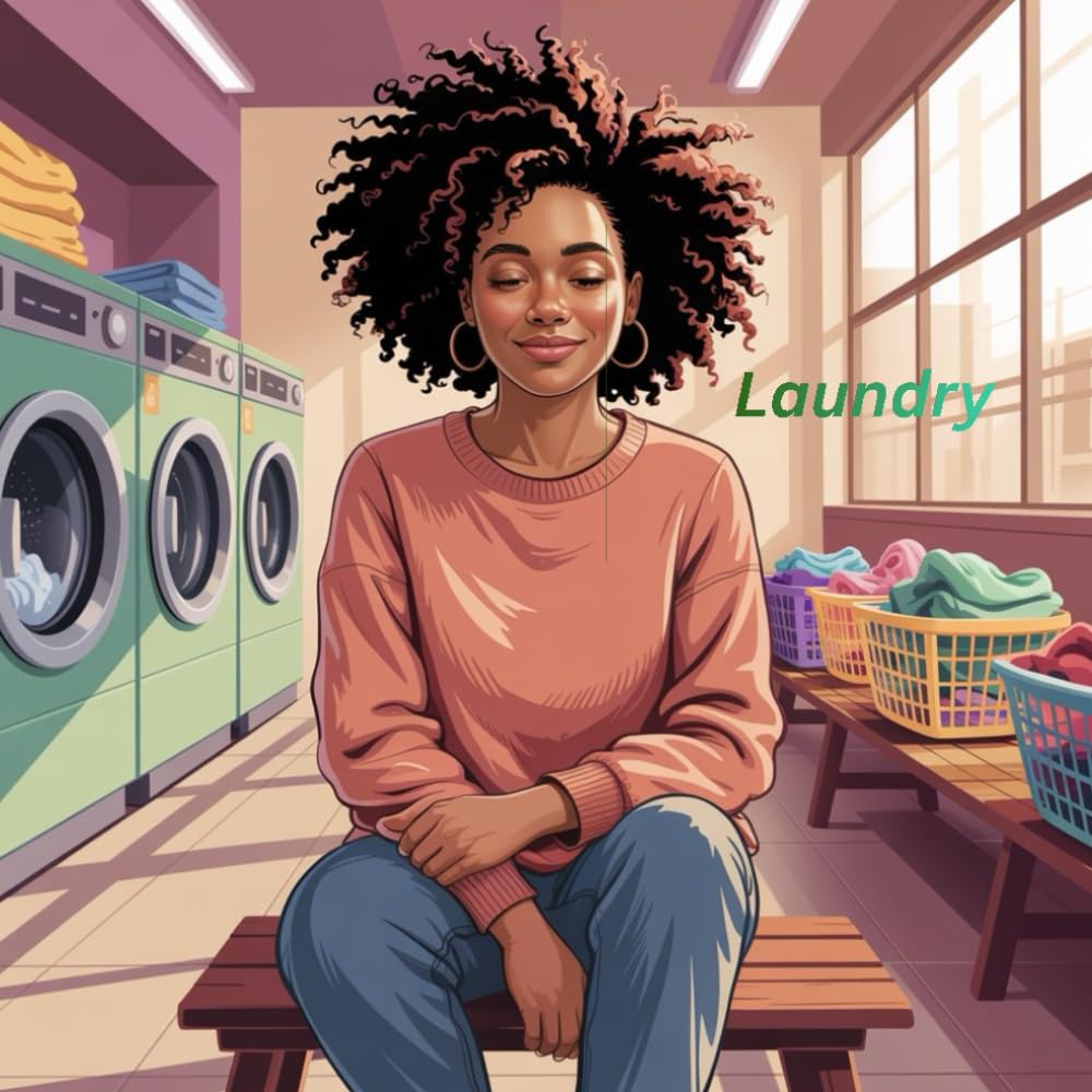 Laundry (April Bookies/Soft and Comforting coloring books)