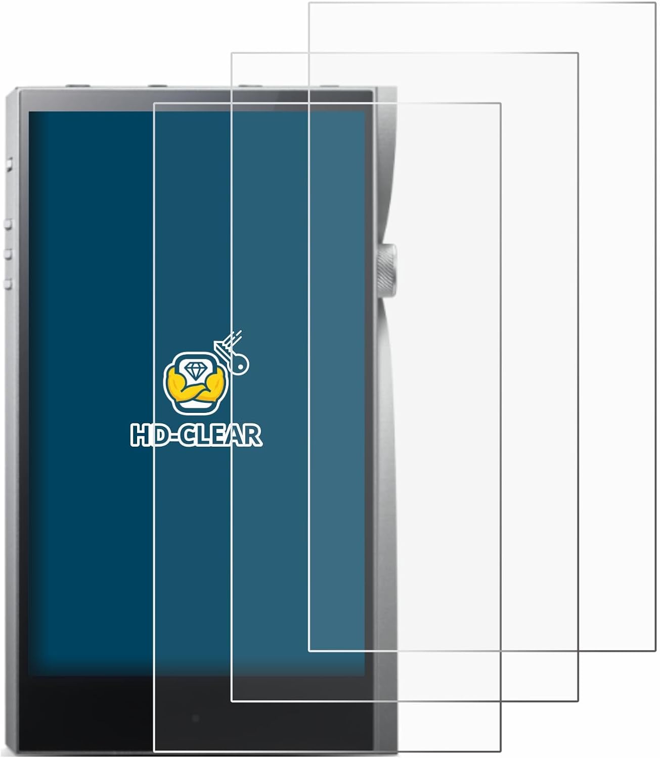 brotect 6-Pack Screen Protector compatible with Astell&Kern A&futura SE200 - HD-Clear Protection Film