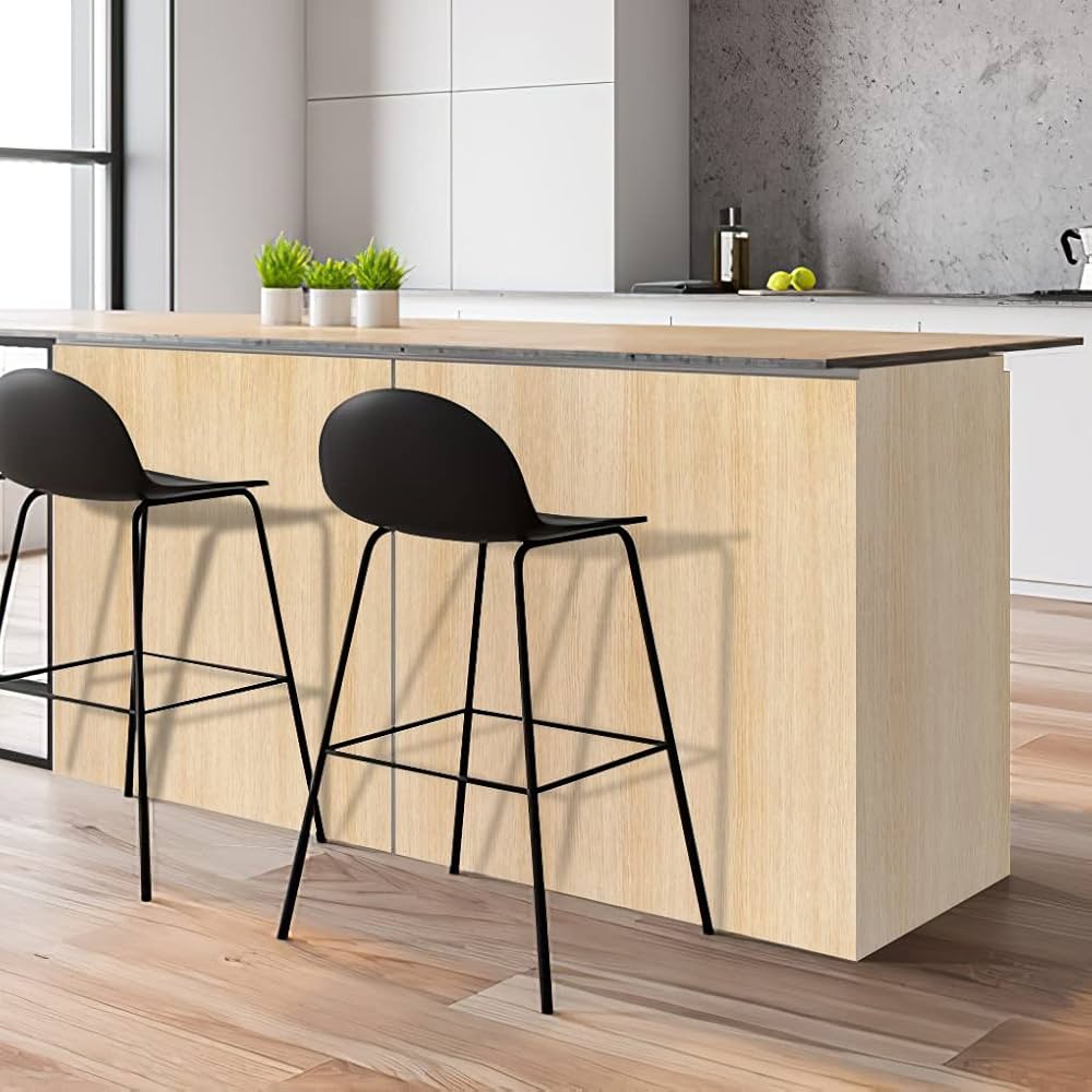 Papier Peint Adhésif Chêne Arthome - 44cm X 3m - Vinyle Autocollant Pour Meubles, Murs - Facile à Poser