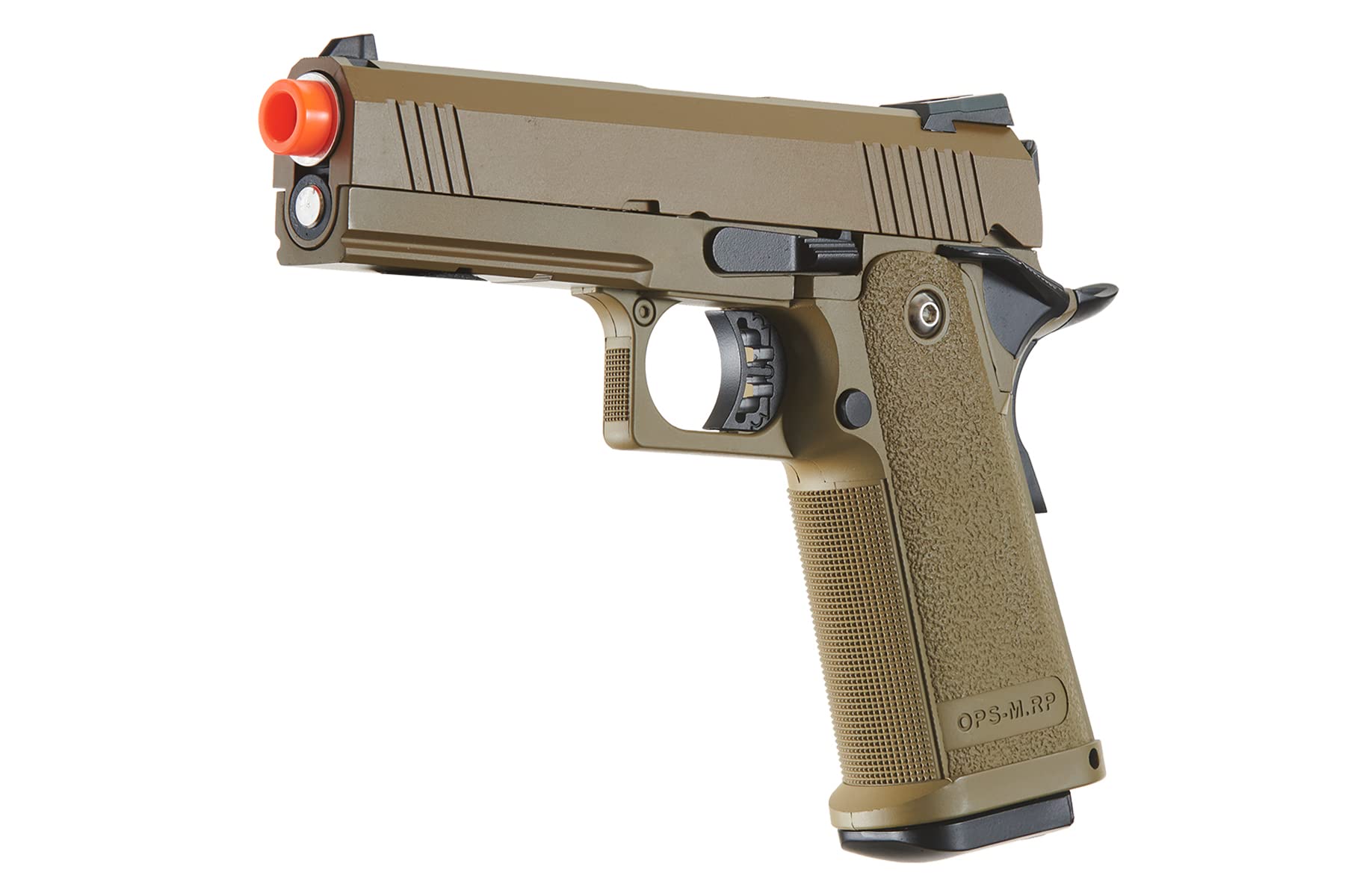 Amazon.com : GoldenBall & Eagle Steel 1911 OPS-MRP Hi-Capa 5.1 Gas