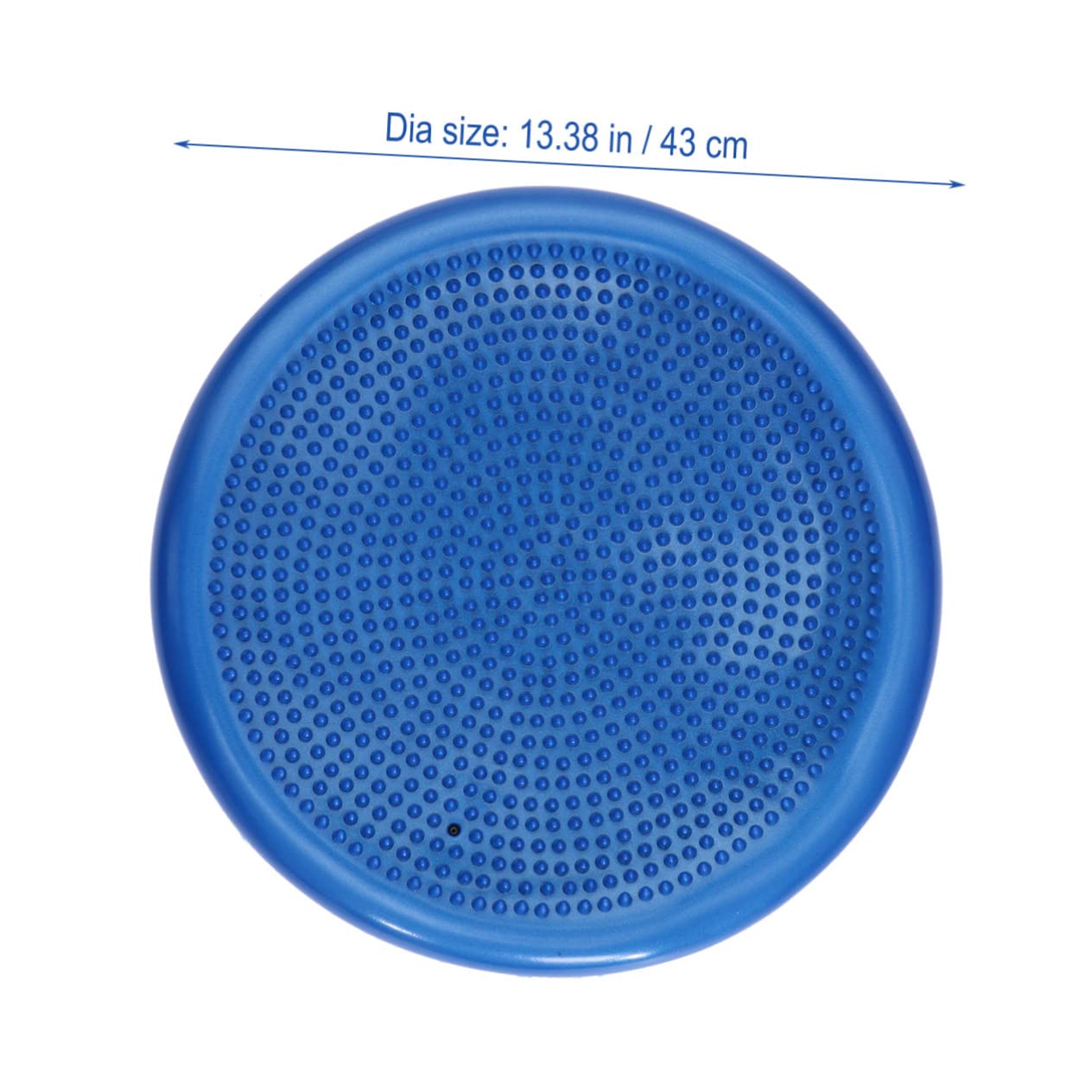 UPKOCH Coussin D’équilibre Gonflable Bleu Cm Disque Oscillant Siège Ergonomique Pour Renforcer Tronc, Améliorer Posture Et Soulager Maux De Dos Entraînement Fitness, Yoga, Bureau